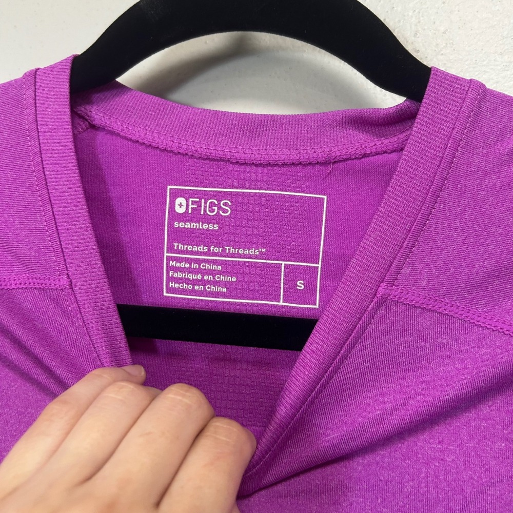 Figs small ombré performance compression purple b… - image 3